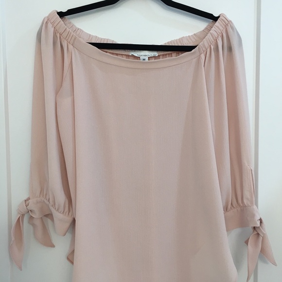 Blouse. Blush pink. Size M. - Picture 6 of 6
